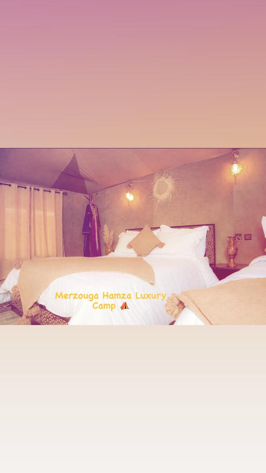 Merzouga Hamza Luxury Camp Exterior photo