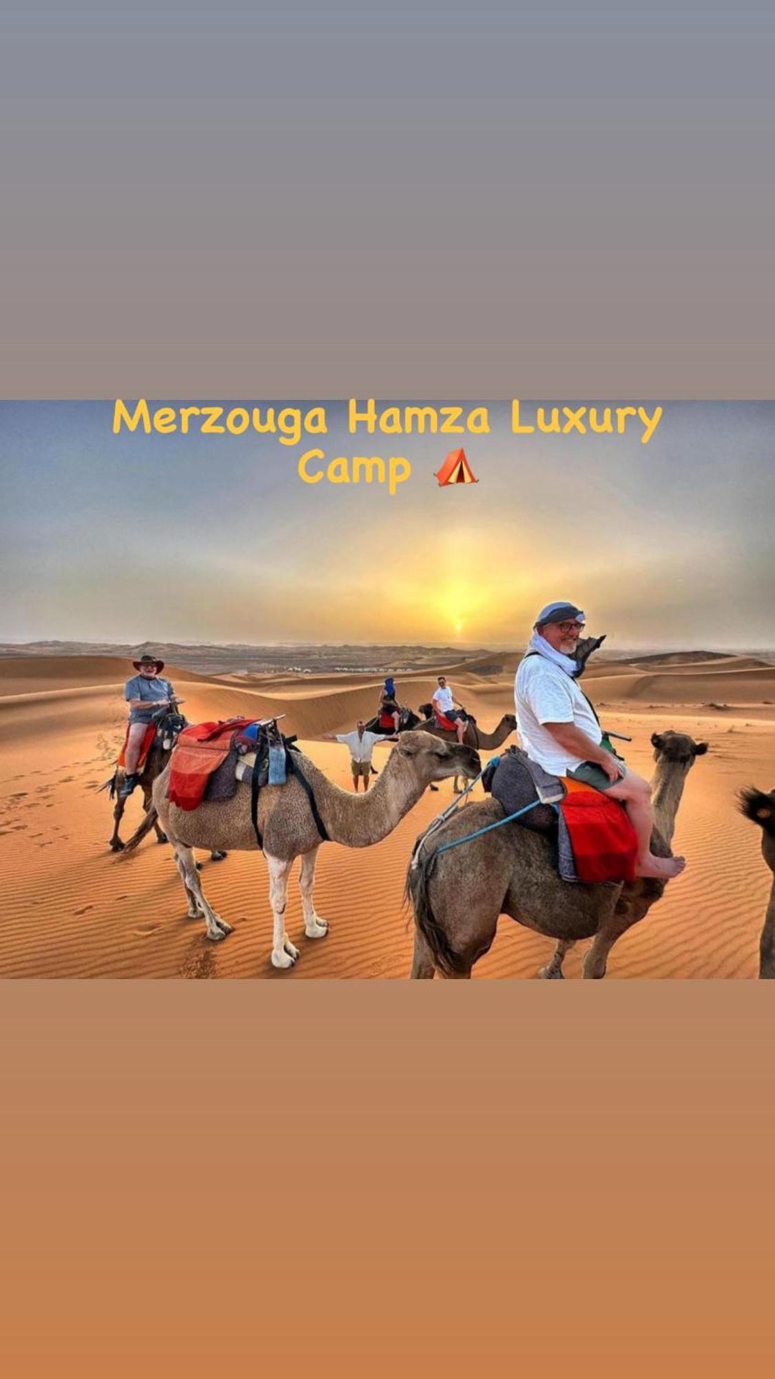 Merzouga Hamza Luxury Camp Exterior photo