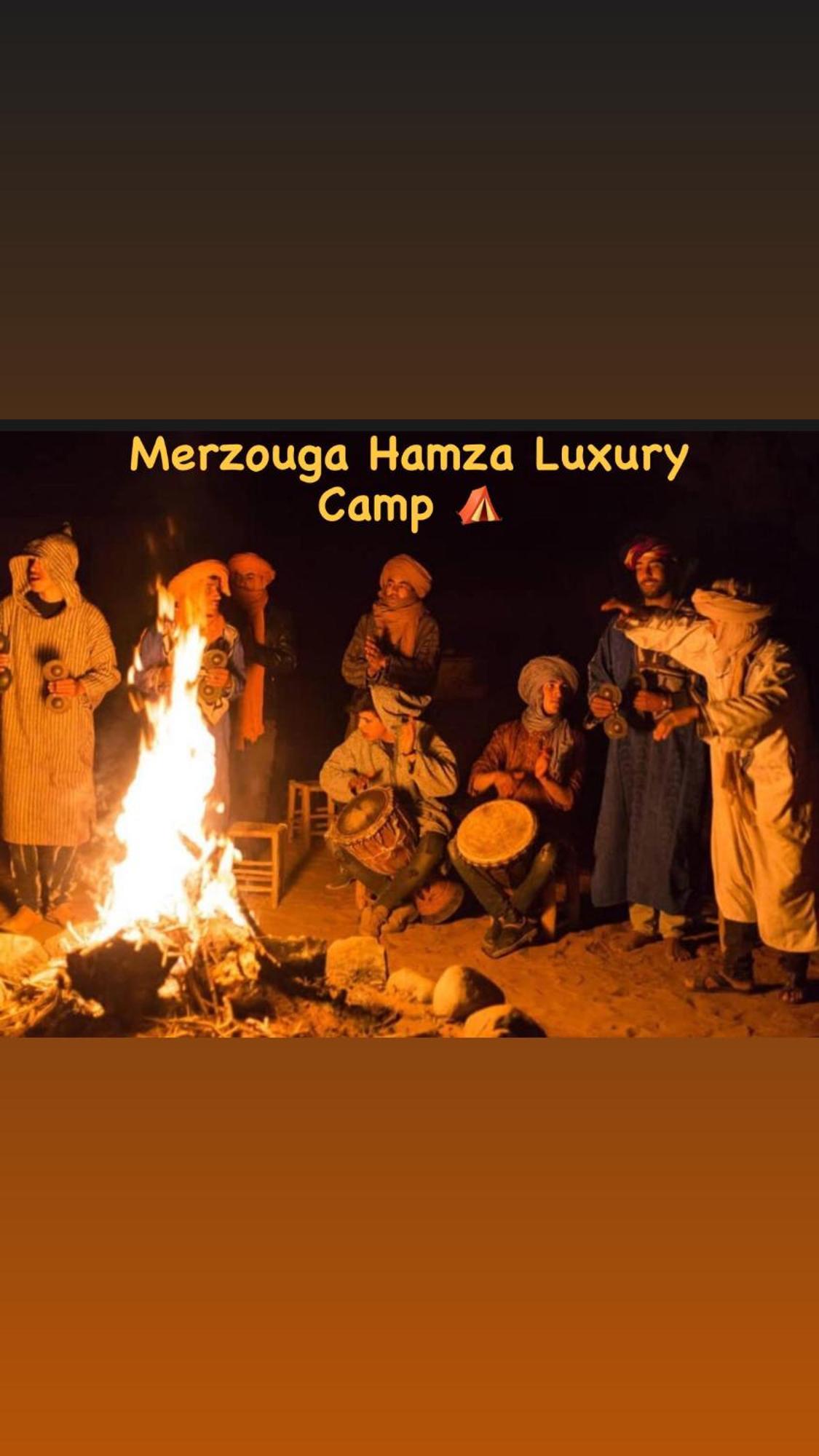 Merzouga Hamza Luxury Camp Exterior photo